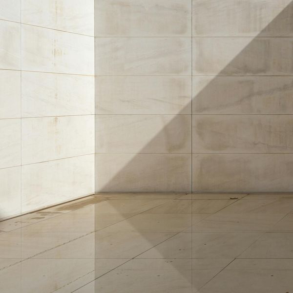 Symmetric abstract art representing calmness and clarity